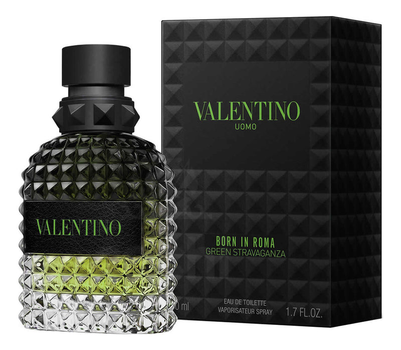 Valentino Uomo Born In Roma Green Stravaganza Edt 50ml Volume unitário 50 ml
