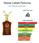Perfume Al Noble Wazeer De Lattafa Niche Dubai 100ml