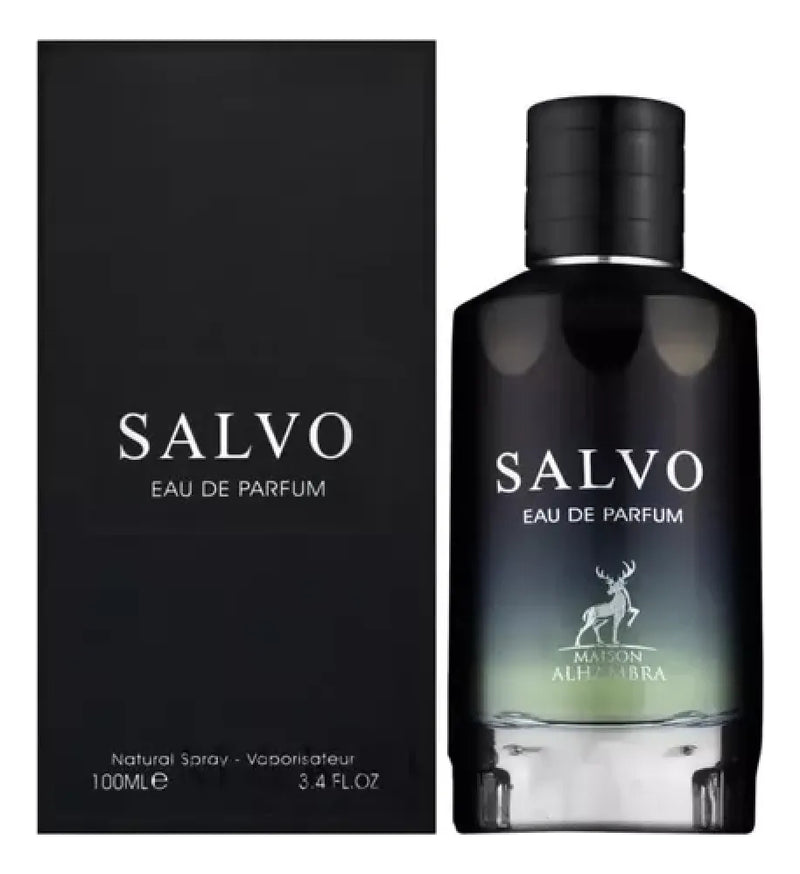 Perfume Salvo Edp 100ml Árabe Masculino Maison Alhambra Volu
